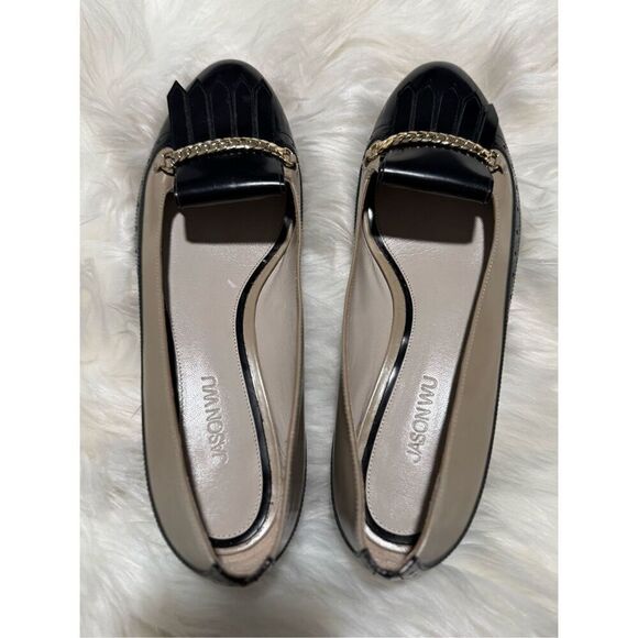 Jason Wu stacked Kiltie Oxford leather loafers two tone 37.5 main image 11